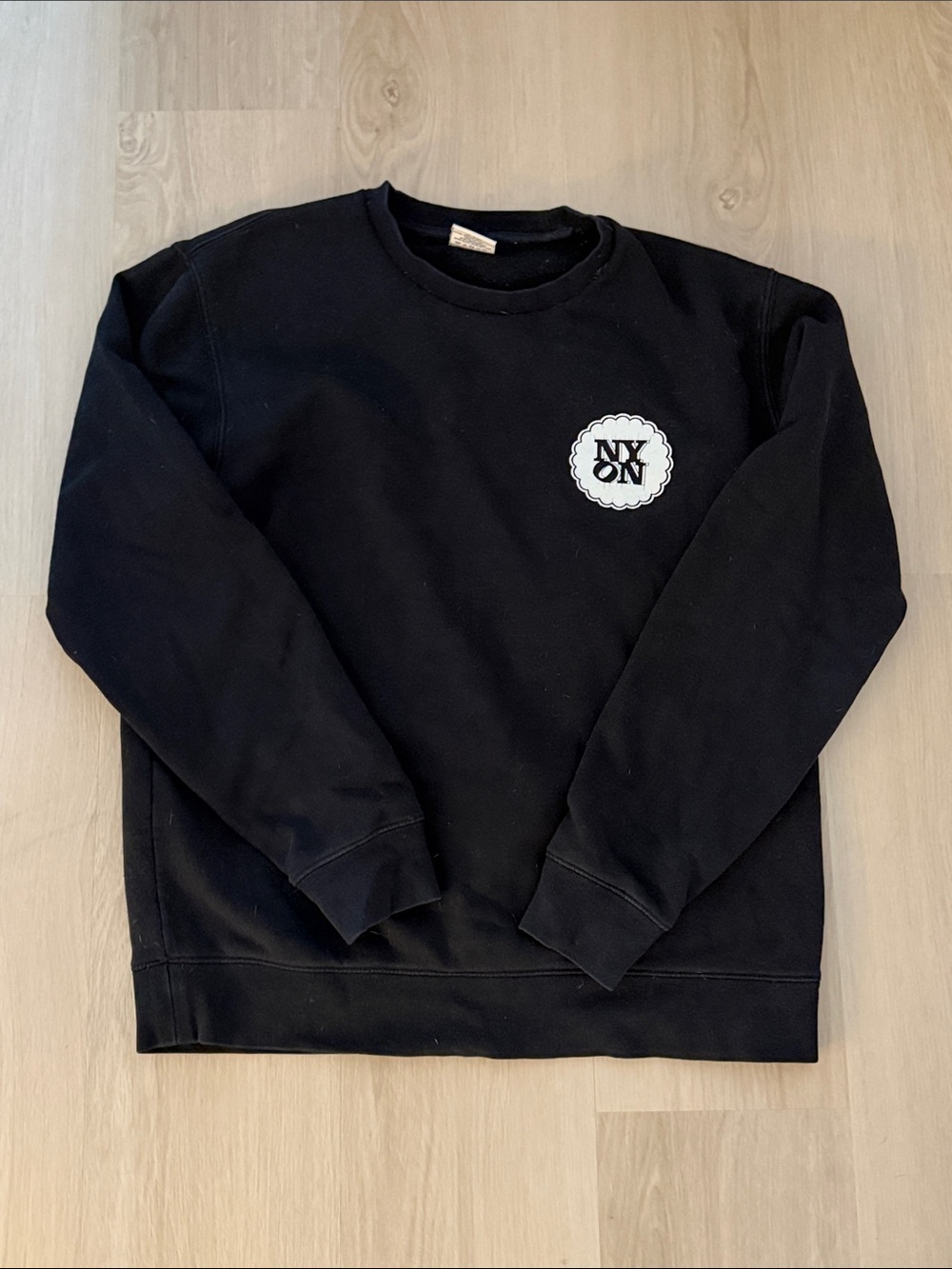 New York or Nowhere Black Sweater - Medium